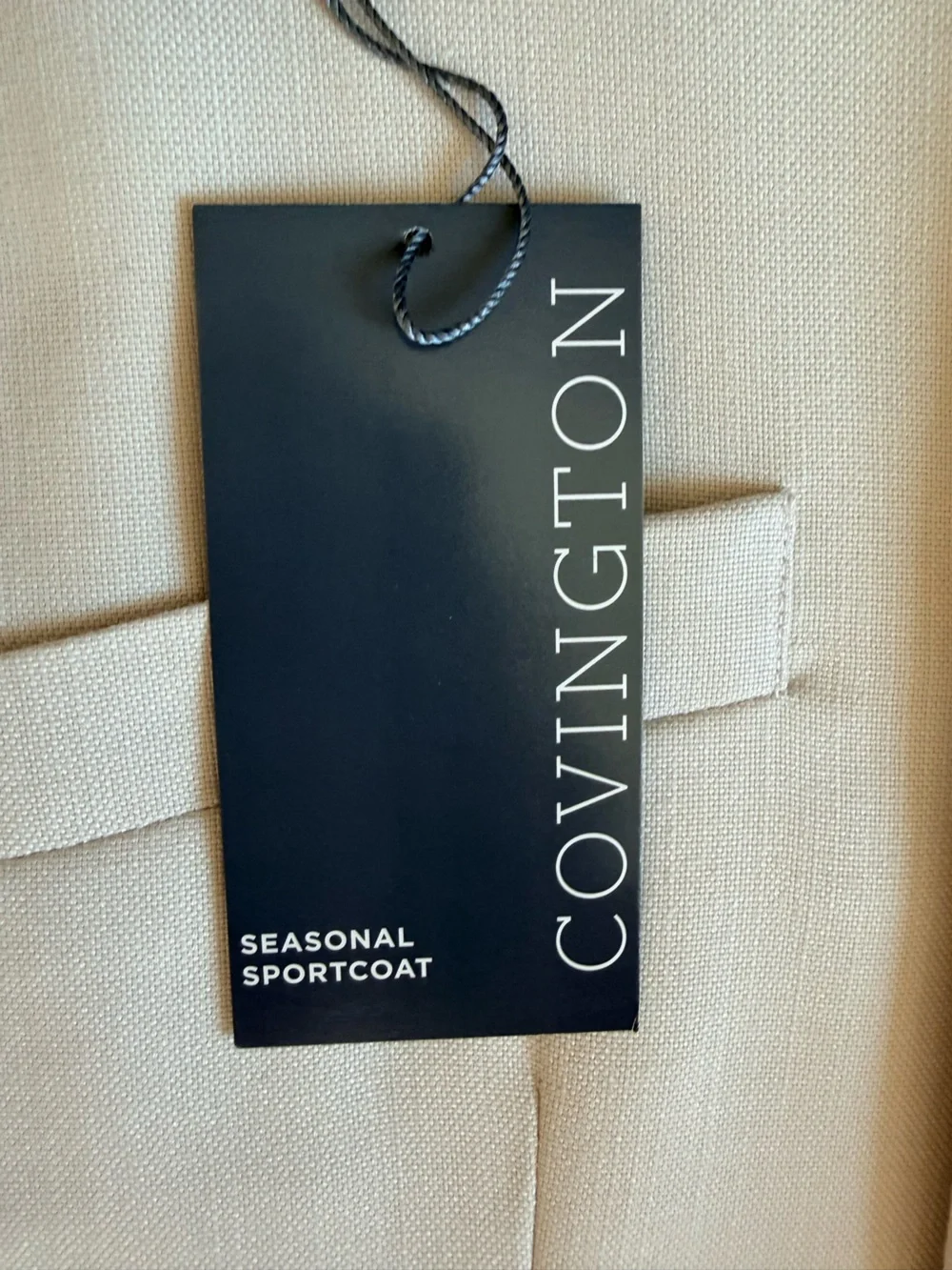 NWT Covington Men's SPORTCOAT Blazer Single Breasted Suit SPORT COAT Size 48 REG